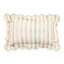 Mocha Check Reversible Scalloped Pillow-1588350426-1588350427