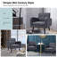 Chaise d'appoint rembourrée Labrenda-97847789