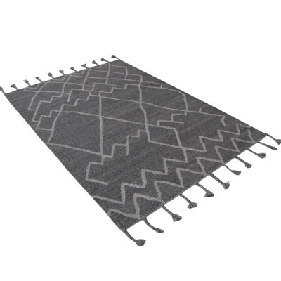 Trumbull Geometric Wool Hand Woven Area Rug