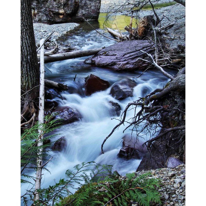 Décalcomanie murale petites chutes , H 24 po x l 19 po