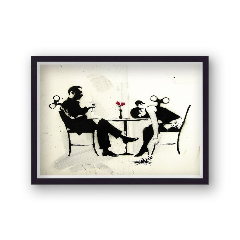 Banksy Editions Blur - Out Of Time - Single Picture Frame Print