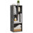 4-Layer Irregular Open Shelf Bookcase-241118382