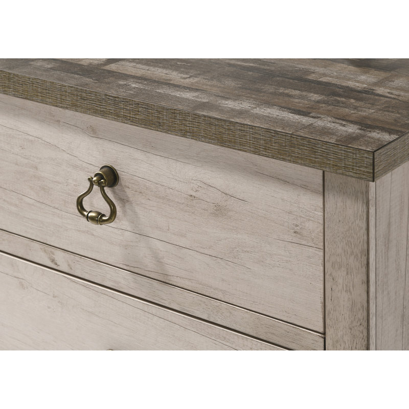 Table de chevet vieillie 1Pc