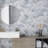 Strata 16 X 48 In. 3Rd Fired White And Gray Ceramic Large Format Wall Tile (10.34 Sq Ft/Case) - 2 Pack