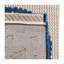 Tapis intérieur / extérieur beige / bleu marine Arneshia-15995226