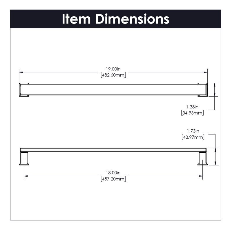 Cambridge Appliance Pull, Matte Black