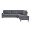 Roma 3 Seater Fabric Corner Sofa -1490158935