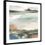 «Tranquil Shoreline Reflections No. 1» par Lera Wood, reproduction d'art encadrée