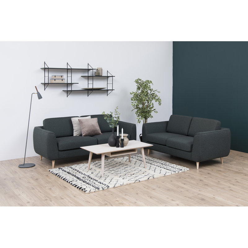 Ryann Four Leg Coffee Table with Storage