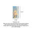 Art mural crème crème au coucher du soleil: texture grès avec pot de fleurs-913921456