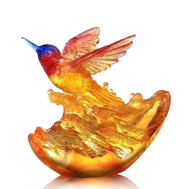 Hummingbird Decorative Sculpture