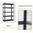 5-Tier Metal Storage Shelving