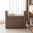 Upholstered Storage Ottoman Chair With Arms, 26" Multifunctional Accent Chair With Hidden Storage For Living Room, Bedroom, 2 Colors Available-283127582