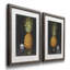 Royal Brookshaw Pineapple I - ensemble de 2 reproductions encadrées sur papier