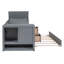 Lit de jour avec accoudoirs de rangement-339620667