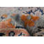 Tapis bleu clair noué à la main One Of Kind Oushak 8 pi 1 po x 9 pi 11 po