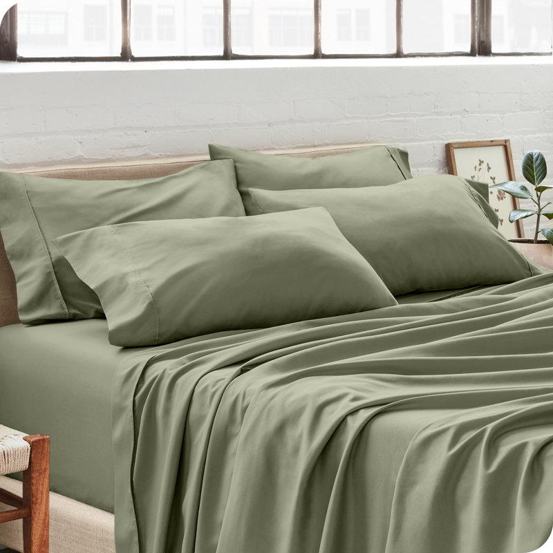 Housse de coussin en microfibre, ISE, 4 taies d'oreiller standard