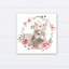 « floral fauve », art sur toile