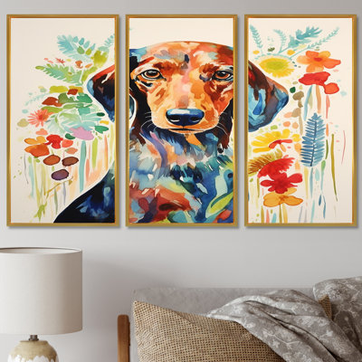 Frias - Dog Wall Art Decor Set