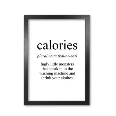 Calories - Print