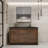 Enderlin 58.82'' Single Bathroom Vanity with Plastic Top-1573447492