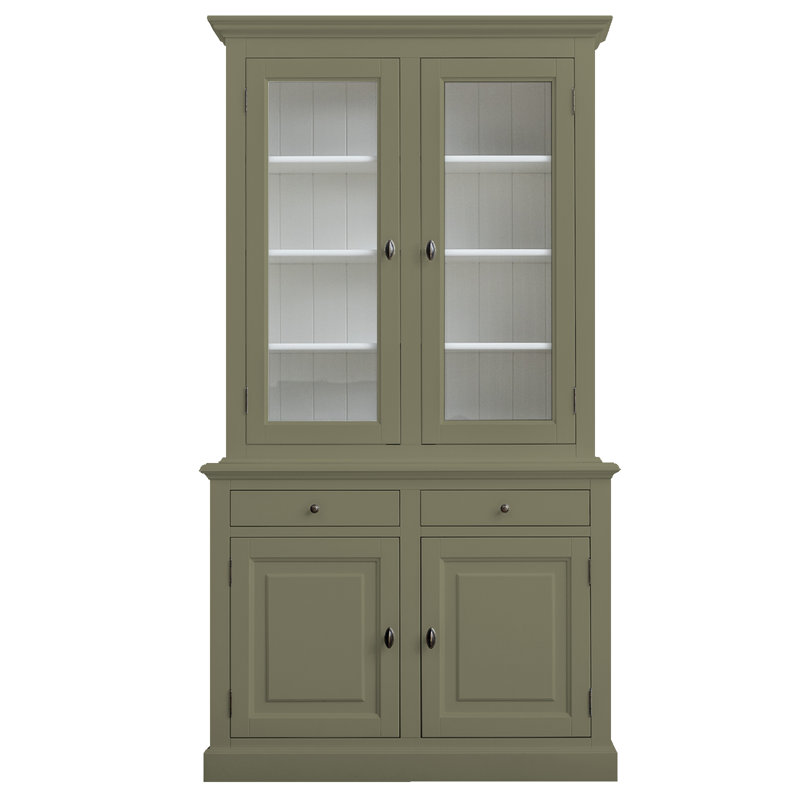Ava-Kate Display Cabinet, Olive Grey