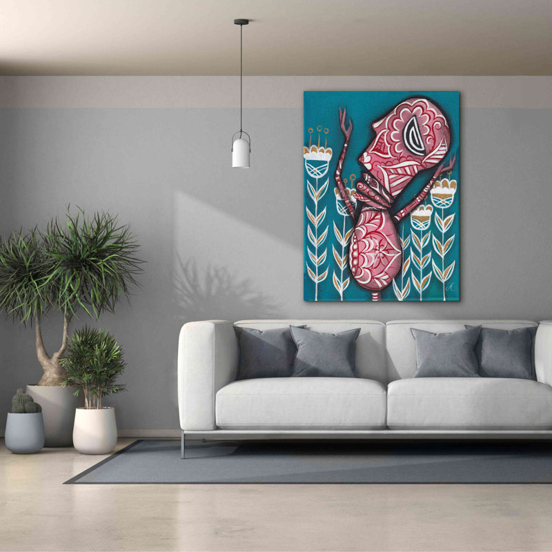 "Uplift" par Abril Andrade, H 54 po x l 40 po x P 1,5 po