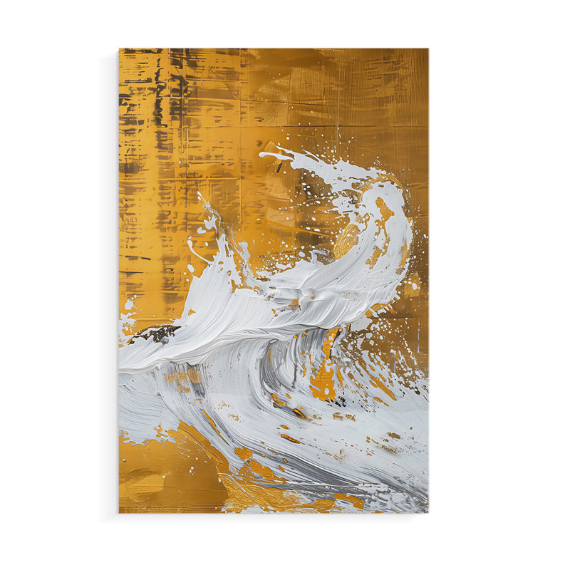 Série ABSTRACT CDxxi - impression sur toile seulement - non encadrée, H 48 po x l 32 po