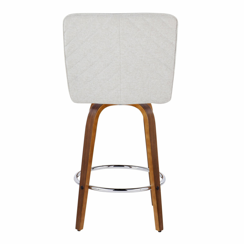 Henry Fixed-Height Counter Stool - Set Of 2, Grey