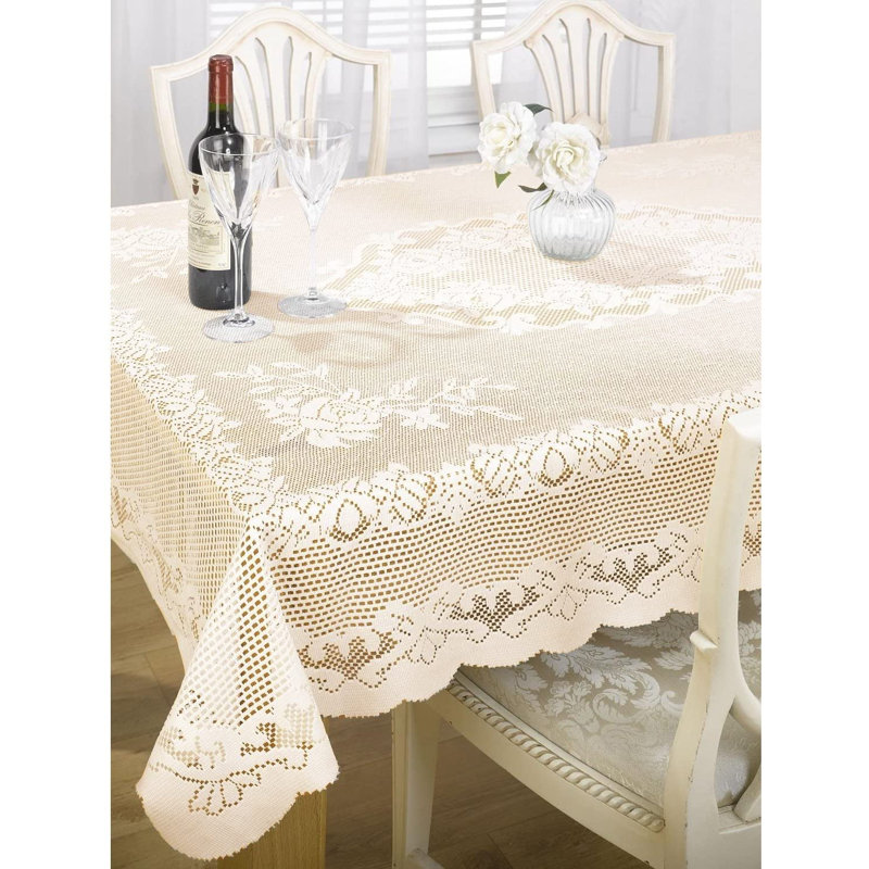 Skelton Chantal Tablecloth, Cream, 60cm W x 90cm L