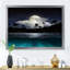 Bateau de pêche sous la pleine lune tropicale - photographie sur toile-59282979-59282982