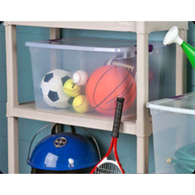 Contenant de rangement avec couvercle transparent Sterilite