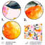 Ensemble de décorations murales jaune et rose-832361238-832361239