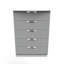 Fully Assembled Leodis 5 - Drawer Chest of Drawers-934795029