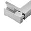Robinet pour salle de bain nickel brossé-121768003