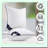 Square Comfort Pillow Insert Set - Decorative Sofa Throw Cushion Pair - White Interior Couch Pillow - 2 Pack Insert Set