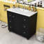 Armoire de salle de bain 4 tiroirs et tablettes réglables-863660446-863660445