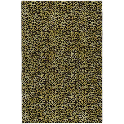 Premium Machine Washable Dream Shag Leopard Rug
