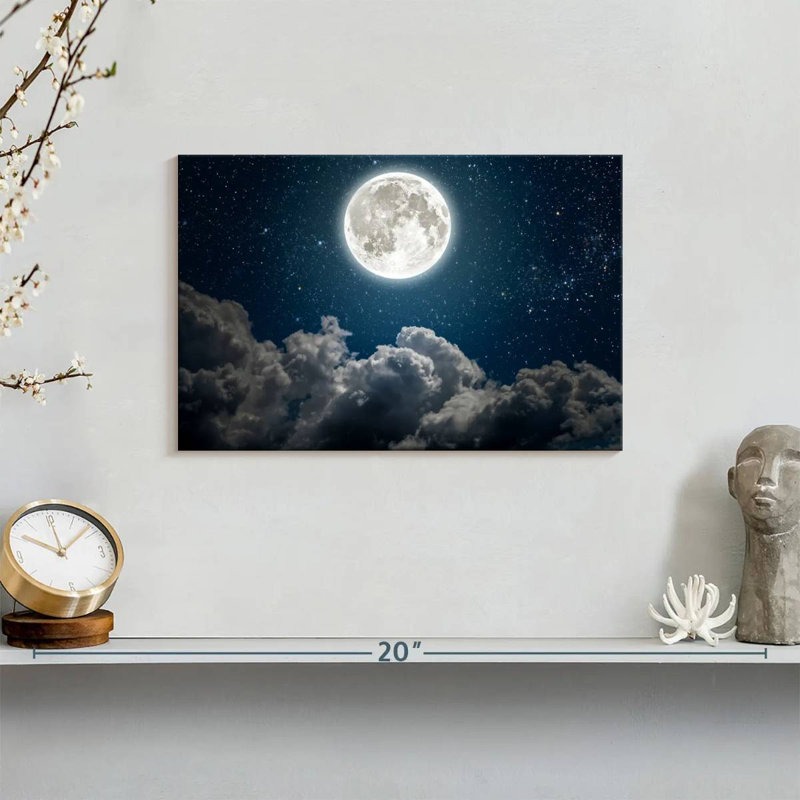 Oberle Beautiful Moon, 8" H x 12" W