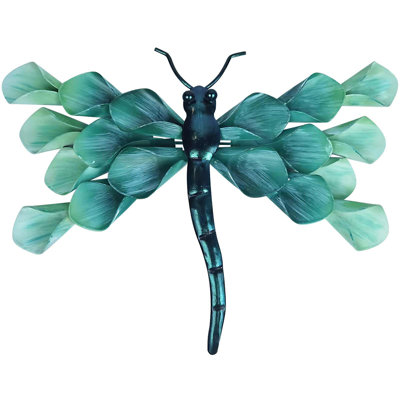 Metal Dragonfly Wall Decor