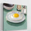 « fritte oeuf », reproduction d’art sur toile tendue-373662040