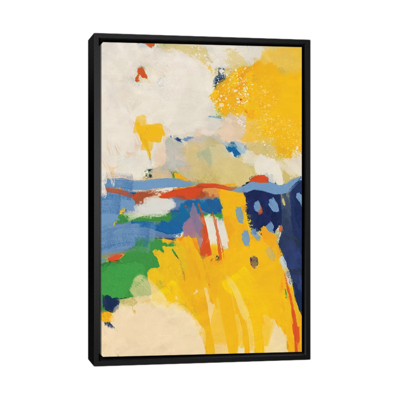 Summer, Black Frame, No Matte, 60" H x 40" W x  1.5" D
