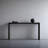 Retro Minimalist Carbonized Console Table-107308309
