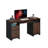 Daylie 59''  Executive Desk with File and Storage Drawers and Cabinet, Computer Writing Desk with Keyboard Tray and 2 Open Compartments for Home Office-2015012112