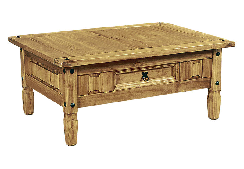 Dean Solid Wood Four Leg Coffee Table