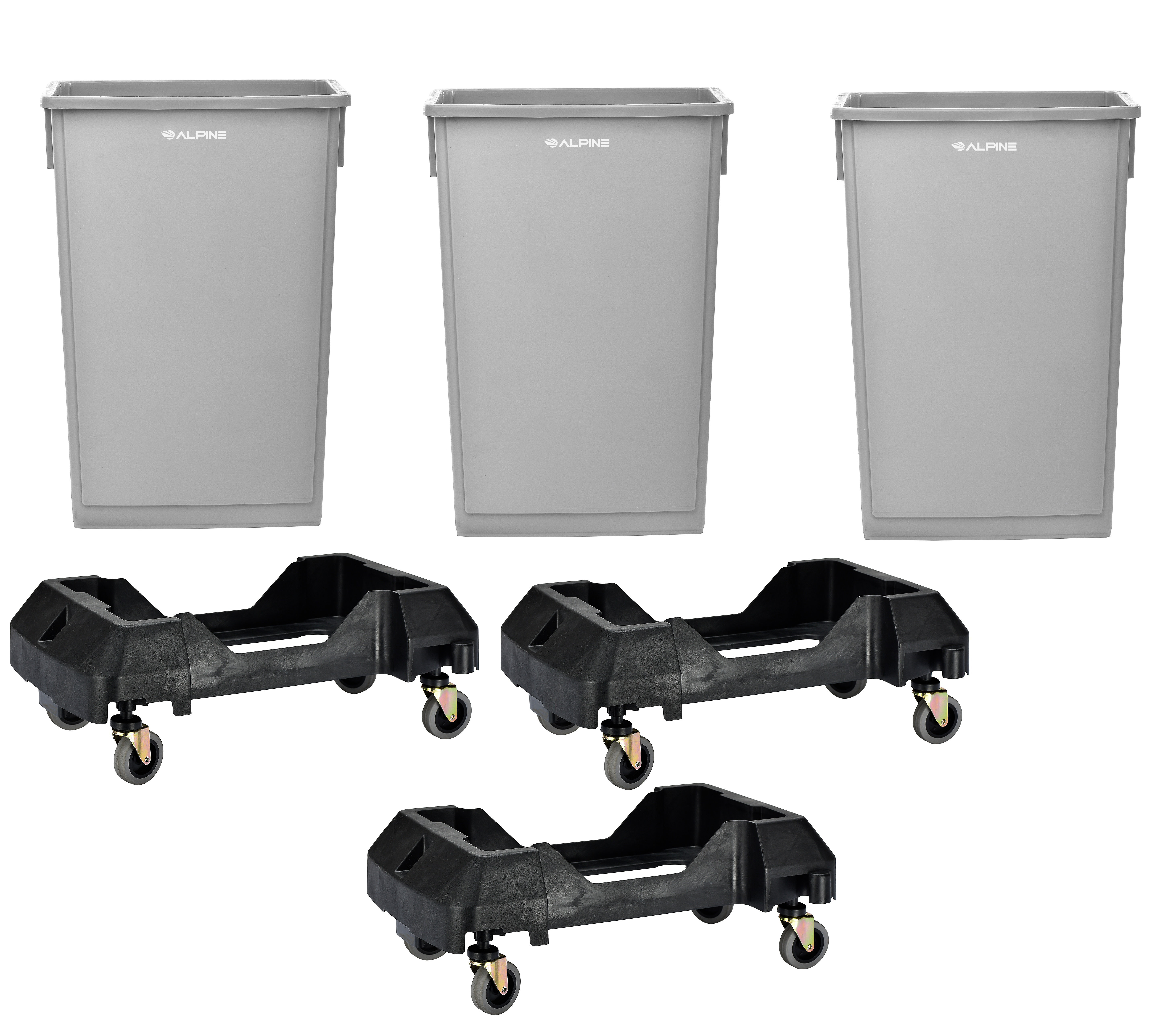 23 Gallon Large Sensor Trash Can with Wheels