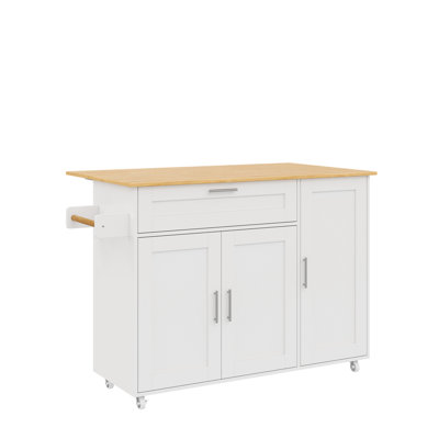 132.5 cm W Kitchen Island with Top