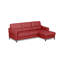 Falkirk Leather Corner Sofabed-1079921799-1079921794