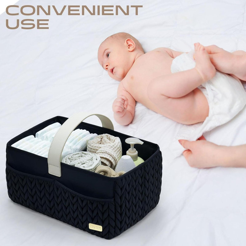Rebrilliant Nylon Storage Bag, Black