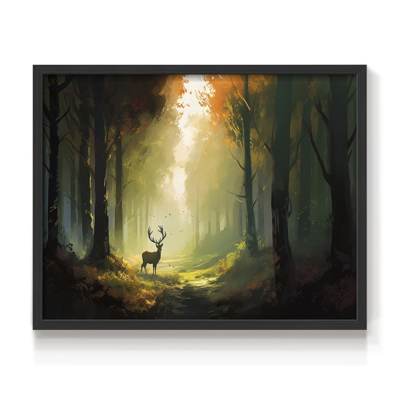 Faune - Édition encadrée - Restickable, H 11 po x l 14 po, Noir, noir, noir, noir